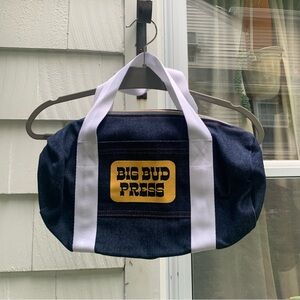 Big Bud Press Denim Duffel Bag